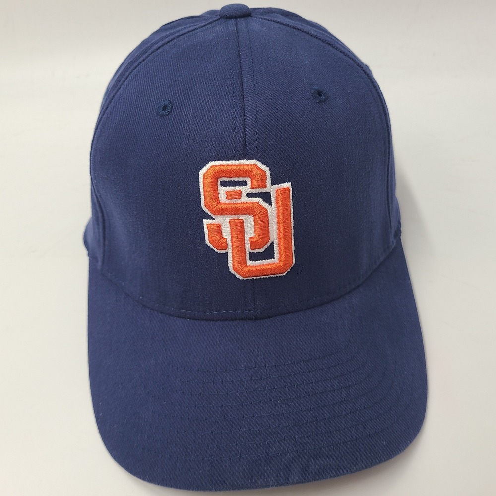 Syracuse‎ Orange Hat Fitted One Size Nike Blue Orange NCAA University Logo Men
